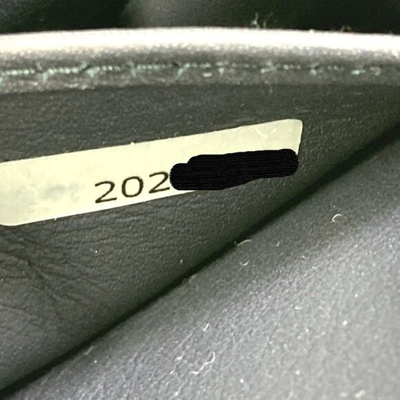 CHANEL CC Matelasse/Shoulder Chain Shoulder Bag Lambskin Leather Navy - Picture 15 of 16